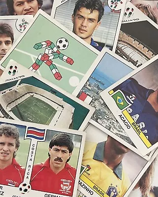 PANINI Italia 90 World Cup 1990 Stickers - Complete Your Collection! • £1