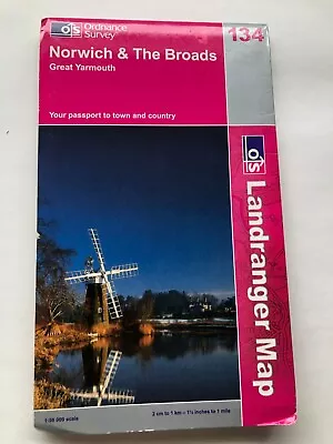 Chelmsford/Harlow/Bishop's Stortford OS Landranger 167 Sheet Map Folded • £5.99