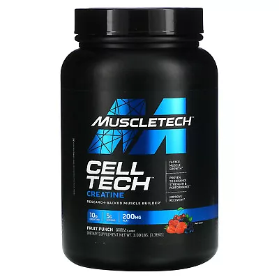 Performance Series CELL-TECH Creatine Fruit Punch 3 Lbs (1.36 Kg) • $29.99