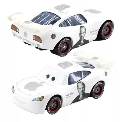 Disney Pixar Cars Rare No.95 Apple Steve Jobs Lightning McQueen Diecast Toy Car • $8.39