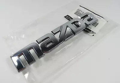 10-13 Mazda 3 SEDAN Emblem Rear Trunk Chrome Badge Back Nameplate Genuine OEM • $19.99