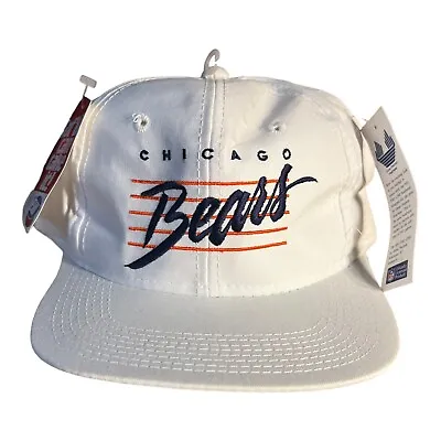Vintage Chicago Bears Pro Line Sof' Bill Script Snapback Cap Hat NWT Deadstock • $49.99