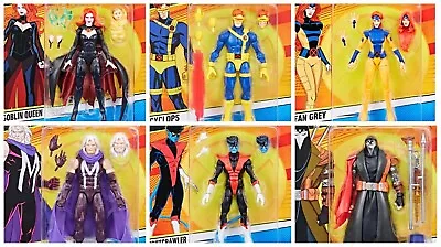 Marvel Legends X-Men 97 Wave 2 Complete Set Nightcrawler Cyclops Goblin Queen • $179.99