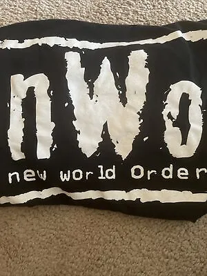New World Order Shirt NWo Logo WCW Pro Wrestling T Shirt Tee • $15