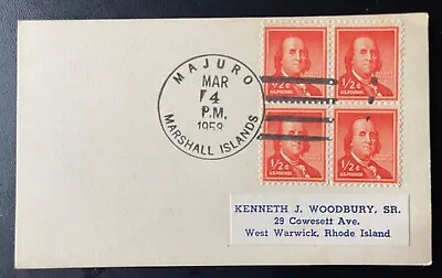 Marshall Islands Majuro 1958 To US • $5.99