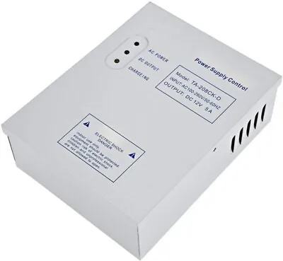 Door Access Control System Switching UPS Power Supply Control DC 12V/5A • £39.98