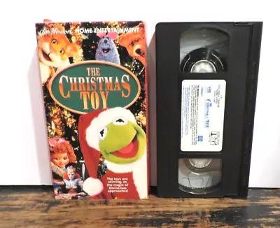 The Christmas Toy (VHS 1998) - Muppet - Kermit - EUC - Fast Same Day Shipping • $6