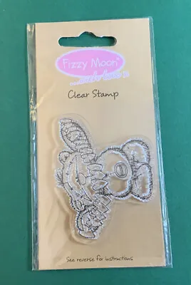 £2.65 • Buy Heart Chain Fizzy Moon Clear Acrylic Stamp FZCS019