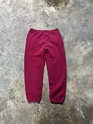 Vintage Discus Athletic Men's Large Sweatpants Red Made In USA • $11.99