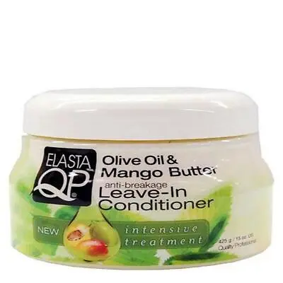 £7.29 • Buy ELASTA QP OLIVE OIL AND MANGO BUTTER LEAVE-IN CONDITIONER 15oz + TRACK DELIVERY