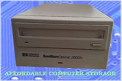 HP Disk Unit C1114G Magneto Optical Drive External 2.6Gb SCSI 2600FX SURESTORE • $299