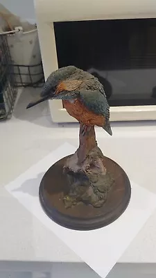 Lovely Large Kingfisher Figure By Country Artists • £2.49