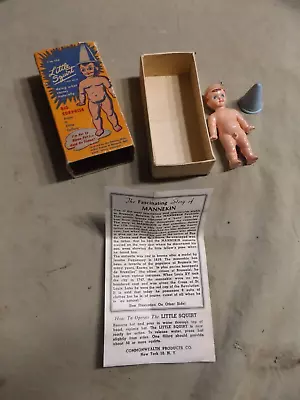 Vintage Novelty Toy Boy LITTLE SQUIRT (Pees) Naughty W Box Instructions • $6.99