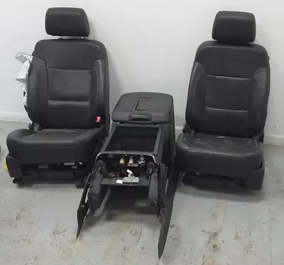 2014-2019 Sierra Silverado 1500/2500/3500 Front Seat Set; With Console; Bucket  • $1615.50