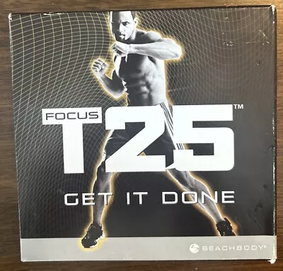 T25 Focus Alpha And Beta Beachbody Workout 9 Disc 2013 DVD Box Set • $19.95