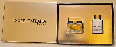 Dolce & Gabbanna (D&G) The One For Women Gift Set - EDP 50ml + Body Lotion 100ml • £69.99