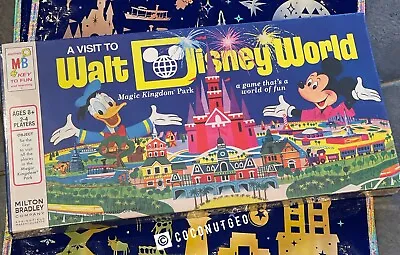 Disney Parks Vault A Visit To Walt Disney World Magic Kingdom Board Game 💥 • $46.90