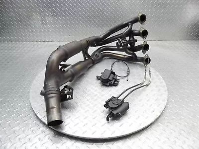 2016 15-18 BMW S1000RR Exhaust Muffler Header Manifold Head Pipe Servo Flap Lot • $213.89