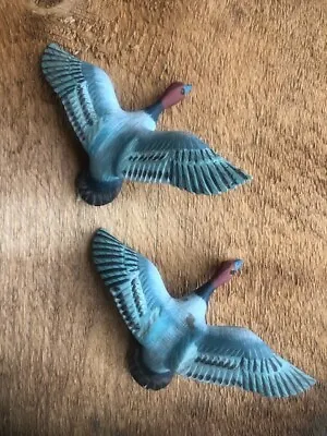 Vintage Duck Decoys Miniatures Possibly Carved By Wheeler Conklin Mike Borrett • $300