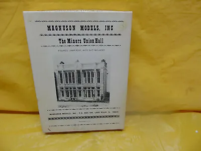 Vintage Ho Magnuson Models Kit #M502  Miners Union Hall Kit • $55