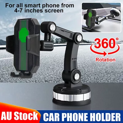 Car Phone Holder Windshield Suction Cup Holder For 4.7-6.8 Inch Mobile Phone NEW • $13.95