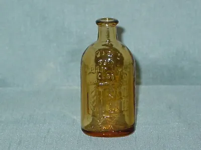 Vintage Wheaton Miniature Amber Frank's Safe Liver Kidney Cure Glass Bottle • $11.99