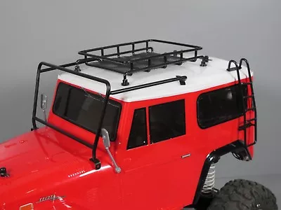 Windshield Protector +Frame Roof Rack + Stair Tamiya R/C 1/10 Land Cruiser CC01 • $58