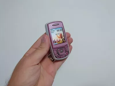 Rare 100% Genuine Samsung SGH E370 Pink (Unlocked) Mobile Phone Slide Classic • £29.99