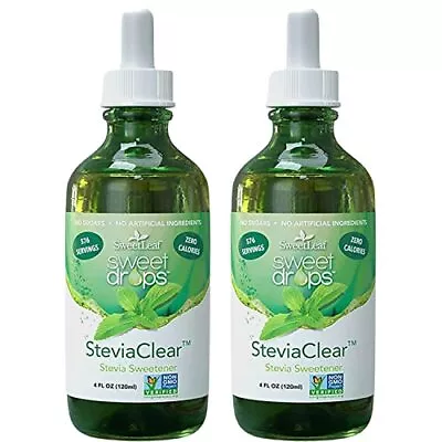 Stevia Clear Sweet Drops - Stevia Liquid Drops Sweetener Pure Stevia Drops W... • $46.46