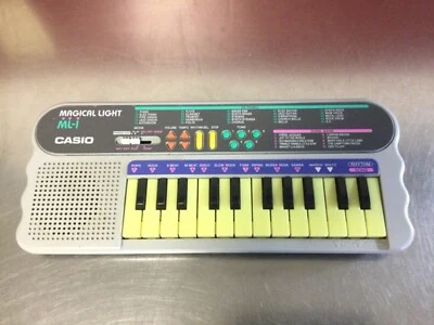 $27.99 • Buy CASIO ML-1 ~ Magical Light  ~ Mini Electronic Keyboard ~ TESTED WORKING!