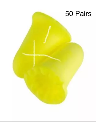 50  Pairs 3M E-A-R  Soft FX Shaped Yellow Cordless Earplugs  Soft Foam Ear Noise • $25