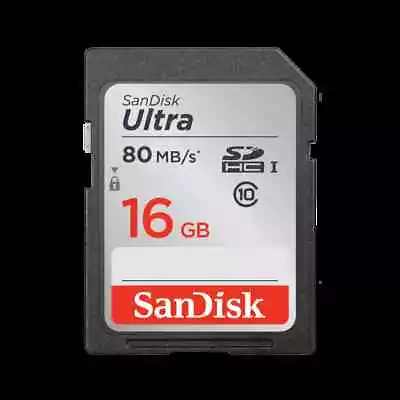 SanDisk 16GB Ultra SDXC UHS-I Memory Card - SDSDUNC-016G-GN6IN • $7.49