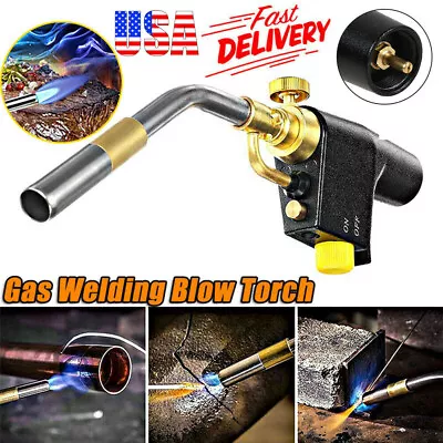 Propane Torch Head Trigger Start Mapp/Map Gas Welding Torch Push Button Igniter • $32