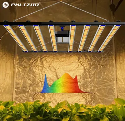 Phlizon FC6500 LED Grow Light Bar Full Spectrum For All Indoor Plants Veg Flower • $529.29