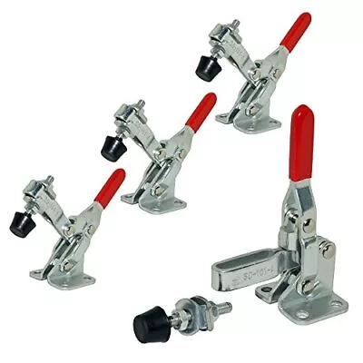 XRPAOWA 4 Pcs Vertical Hand Tool 101-A Quick-Release Toggle Clamp 110 Lbs • $12.79