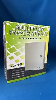 Qvis T/cctv/psu/5a/5 5 Port PTC Technology Power Supply • £15