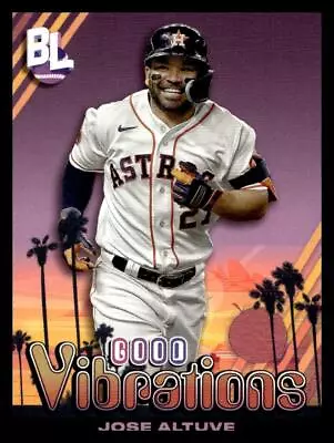 2024 Topps Big League Good Vibrations Jose Altuve #GV-9 Astros • $1.99
