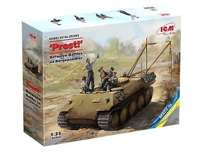 ICM 1/35th Scale German Bergepanther Plastic Model Kit. • £29.99