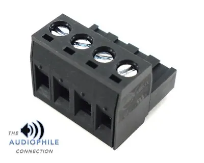 Audiocontrol Processor Black 4 Pin Terminal Power Ground / Speaker Plug  • $11.99