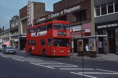 Original LONDON TRANSPORT Bus Slide  Daimler Fleetline OJD448R  Welling Jun 1983 • £3.99