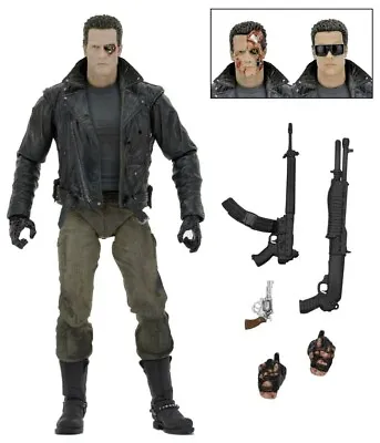 £45 • Buy Terminator Police Station Assault T-800 - Ultimate 7  Action Figure (NECA) 