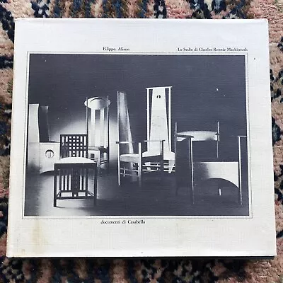 £32.80 • Buy “Le Sedie Di Charles Rennie Mackintosh” By Filippo Alison (Italian, Chair Design
