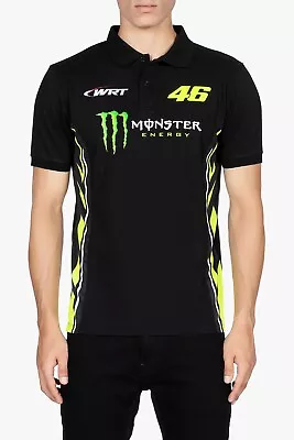 VR46 Official Valentino Rossi WRT Monster Polo Shirt - VAMPO 449204 • $62.16