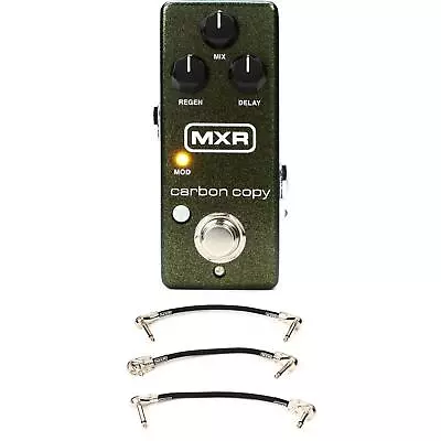 MXR M299 Carbon Copy Mini Analog Delay Pedal With Patch Cables • $178