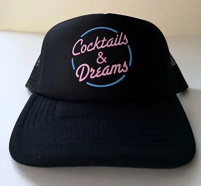 Cocktails And Dreams Inspired Retro Hat Trucker Caps 80s Classic Vintage Film • £12.99