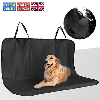 UK Waterproof Car Rear Back Seat Cover Pet Dog Protector Boot Mat Traval Cushion • £8.49