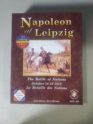 Osg Napoleon At Leipzig Bicentennial Edition Complete Unpunched • £114.02