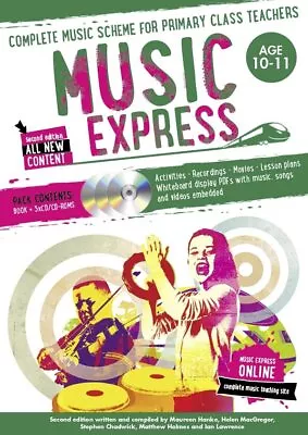 Music Express: Age 10-11 (Book + 3C... Stephen Chadwic • £12.99