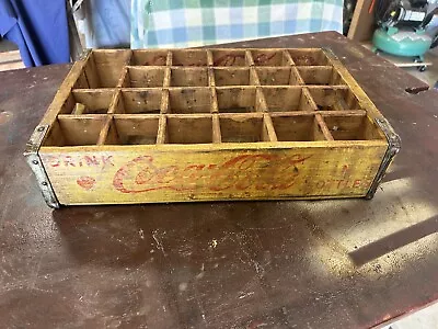 Vintage 1966 Coca Cola Crate Chattanooga Tennessee • $29
