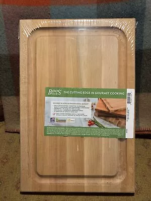 John Boos Maple Wood Reversible Edge Cutting Board 18 X12 X1.5” New In Plastic • $75